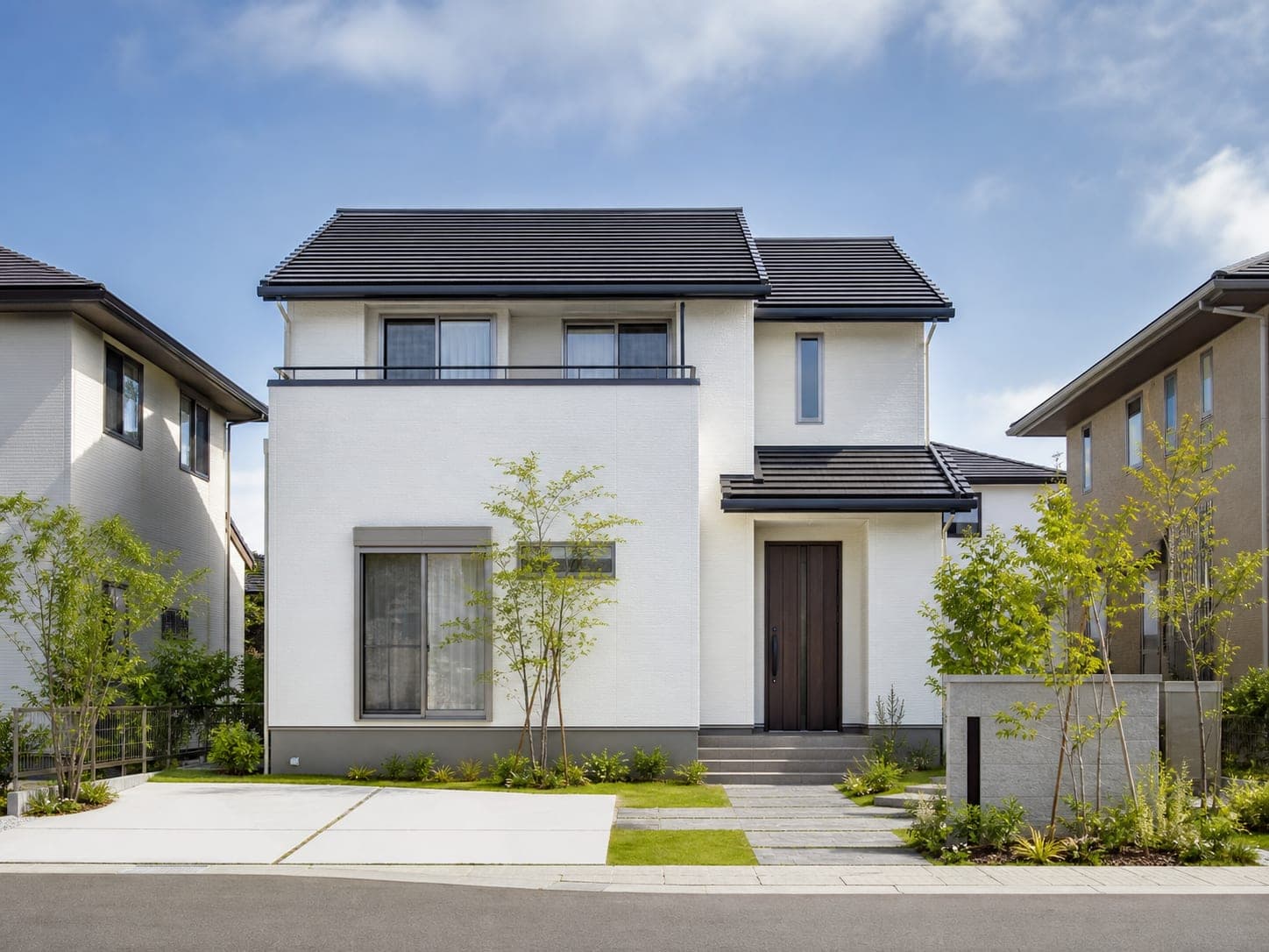 低層住宅街の戸建てサンプルの物件サンプル画像